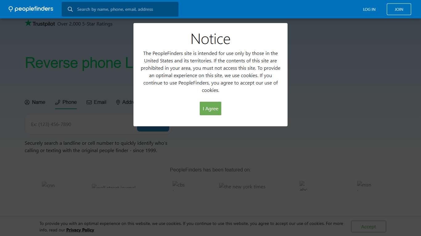 Reverse Phone Lookup - Find People by Phone Number